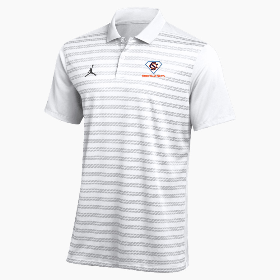 Switzerland County Pacers <span class="pdp-name-mascot">Switzerland County Pacers</span> Jordan Men's Dri-FIT Coach Victory Polo