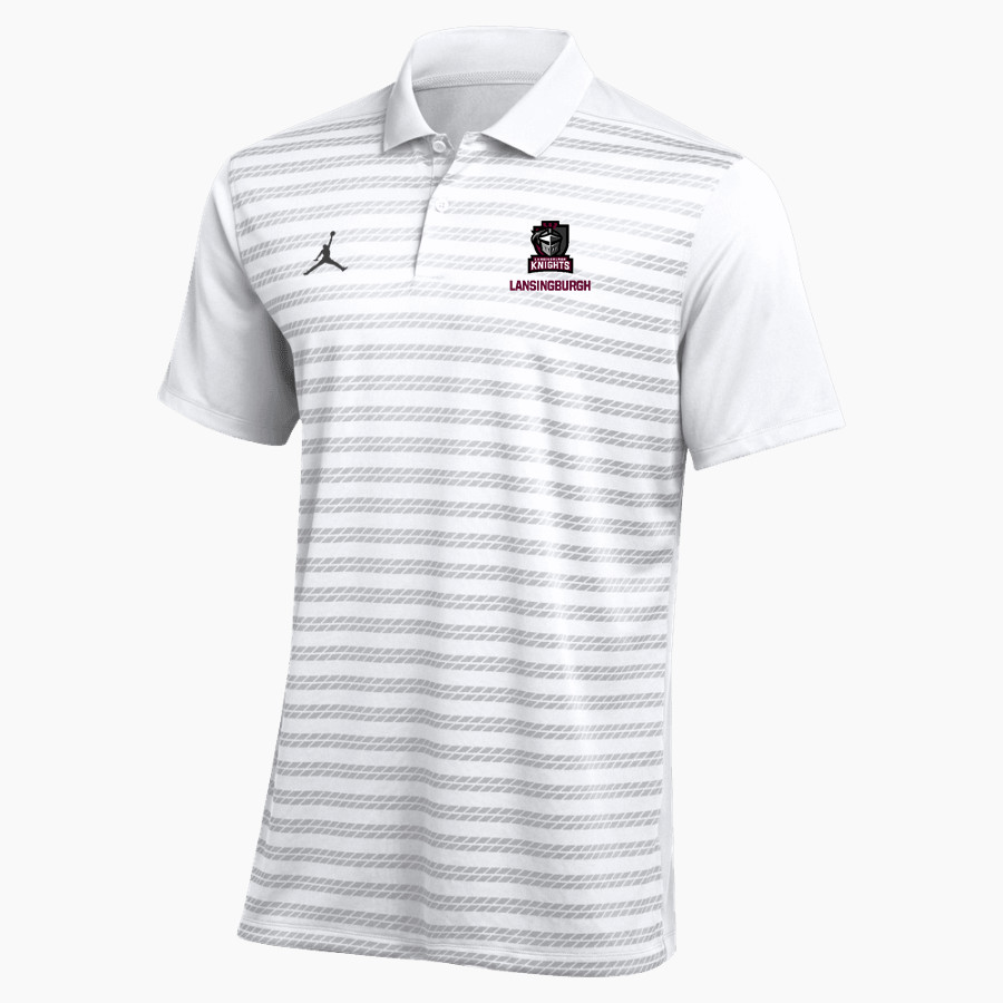 Lansingburgh Knights The Official Online Store <span class="pdp-name-mascot">Lansingburgh Knights</span> Jordan Men's Dri-FIT Coach Victory Polo