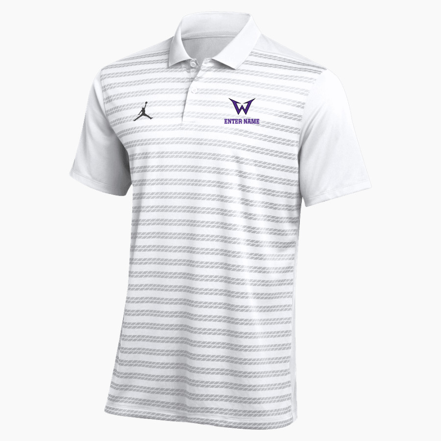 Warrenton Warriors Jordan Men's Dri-FIT Coach Victory Polo
