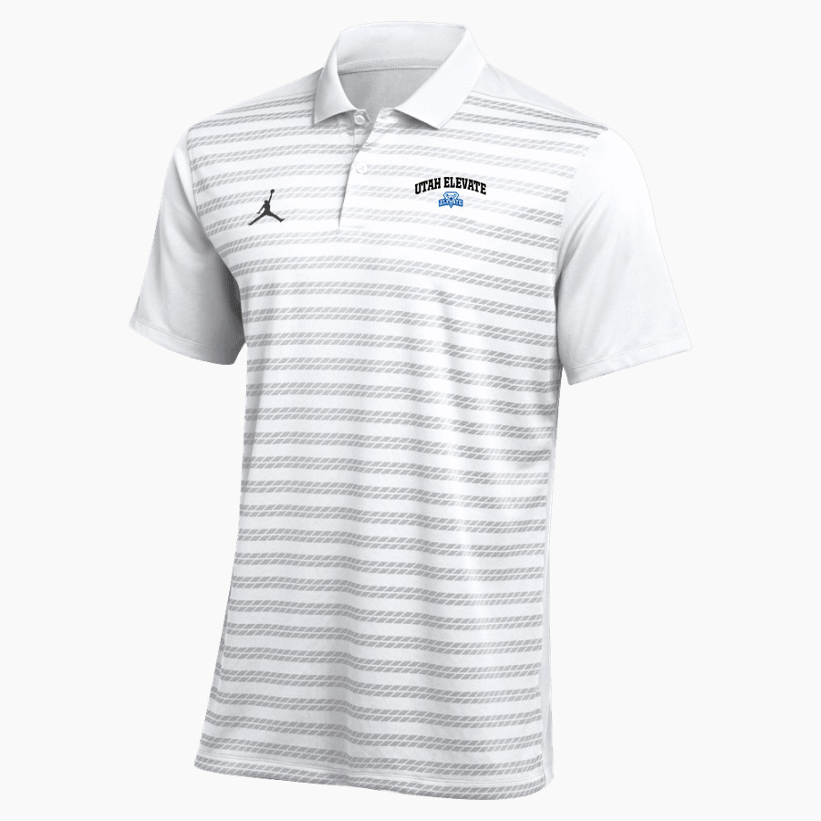 Utah Elevate Lacrosse Elevate <span class="pdp-name-mascot">Utah Elevate Lacrosse</span> Jordan Men's Dri-FIT Coach Victory Polo