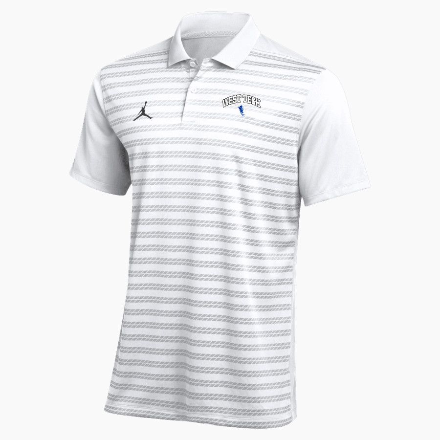 West Tech Panthers Jordan Men's Dri-FIT Coach Victory Polo