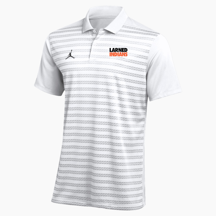 LARNED HIGH SCHOOL INDIANS <span class="pdp-name-mascot">LARNED INDIANS</span> Jordan Men's Dri-FIT Coach Victory Polo