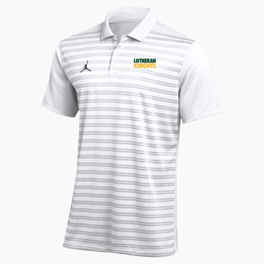 Lutheran Knights <span class="pdp-name-mascot">Lutheran Knights</span> Jordan Men's Dri-FIT Coach Victory Polo