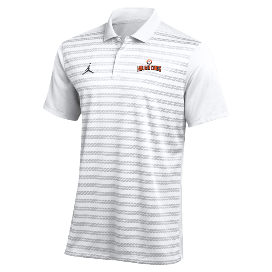 Hilton Elementary School hound dog <span class="pdp-name-mascot">Hilton Elementary Bulldogs</span> Jordan Men's Dri-FIT Coach Victory Polo