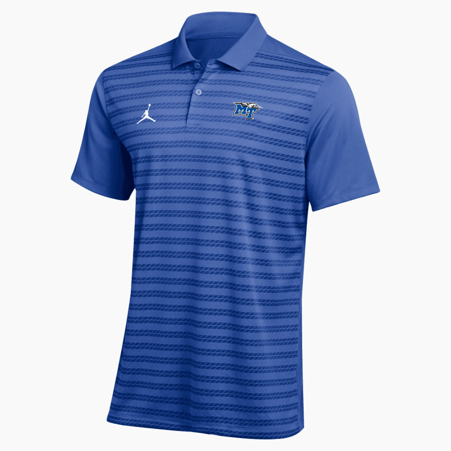 MTSU Blue Raiders <span class="pdp-name-mascot">MTSU Blue Raiders</span> Jordan Men's Dri-FIT Coach Victory Polo