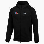 King Tech High School Online Apparel Store <span class="pdp-name-mascot">King Tech High School</span> Nike Men's Tech Fleece Full-Zip Hoodie Front Thumbnail
