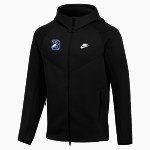 Austin T Levy Broncos <span class="pdp-name-mascot">Austin T Levy Broncos</span> Nike Men's Tech Fleece Full-Zip Hoodie Front Thumbnail