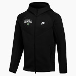 Cabrini Crescents <span class="pdp-name-mascot">Cabrini Crescents</span> Nike Men's Tech Fleece Full-Zip Hoodie Front Thumbnail
