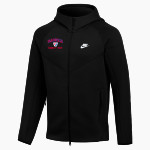 Plainfield Quakers <span class="pdp-name-mascot">Plainfield Quakers</span> Nike Men's Tech Fleece Full-Zip Hoodie Front Thumbnail