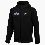 Johnson County Lions <span class="pdp-name-mascot">JOHNSON COUNTY SPORTS ASSOCIATION Lions</span> Nike Men's Tech Fleece Full-Zip Hoodie Front Thumbnail