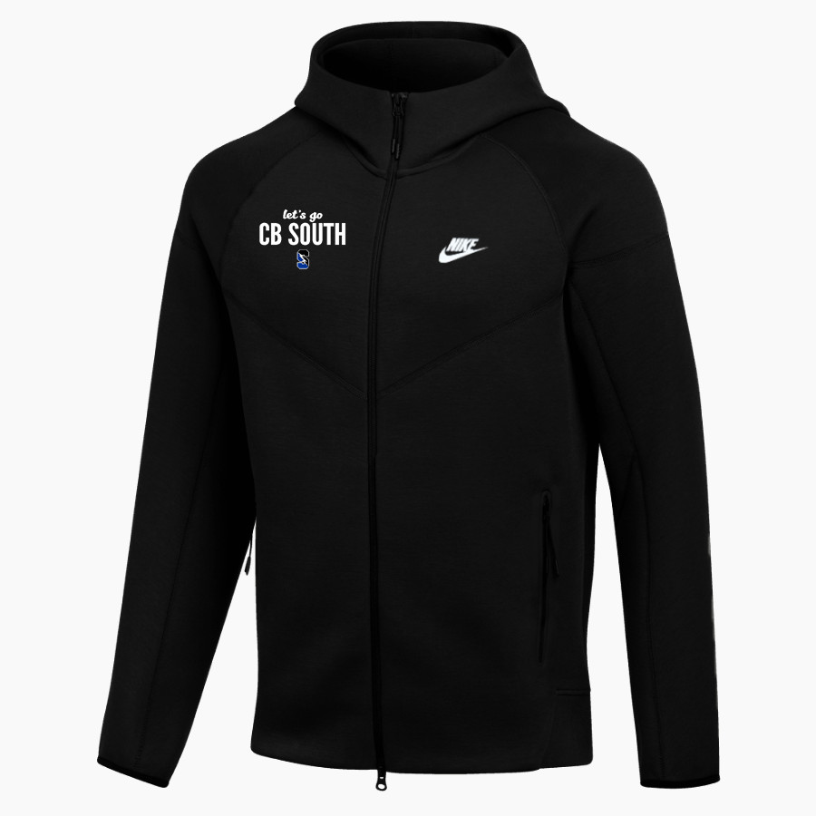 CB South Titans <span class="pdp-name-mascot">CB South Titans</span> Nike Men's Tech Fleece Full-Zip Hoodie
