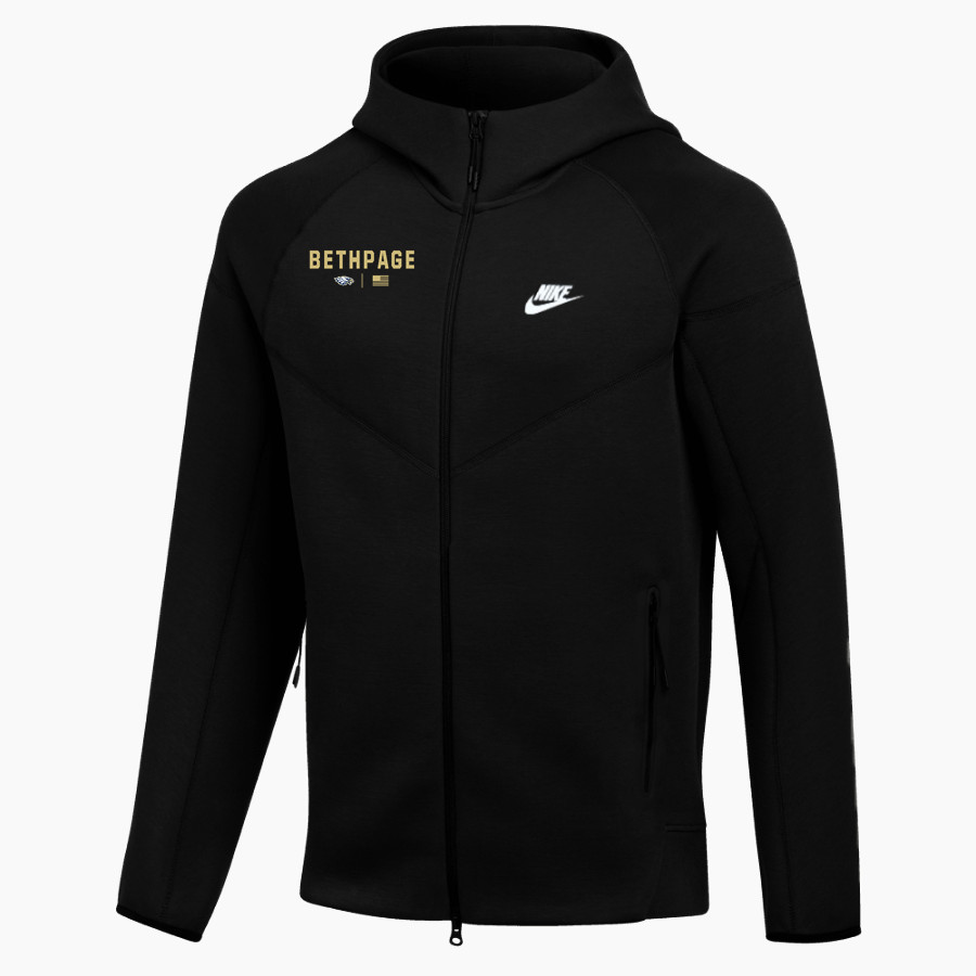 BETHPAGE HIGH SCHOOL GOLDEN EAGLES <span class="pdp-name-mascot">BETHPAGE GOLDEN EAGLES</span> Nike Men's Tech Fleece Full-Zip Hoodie