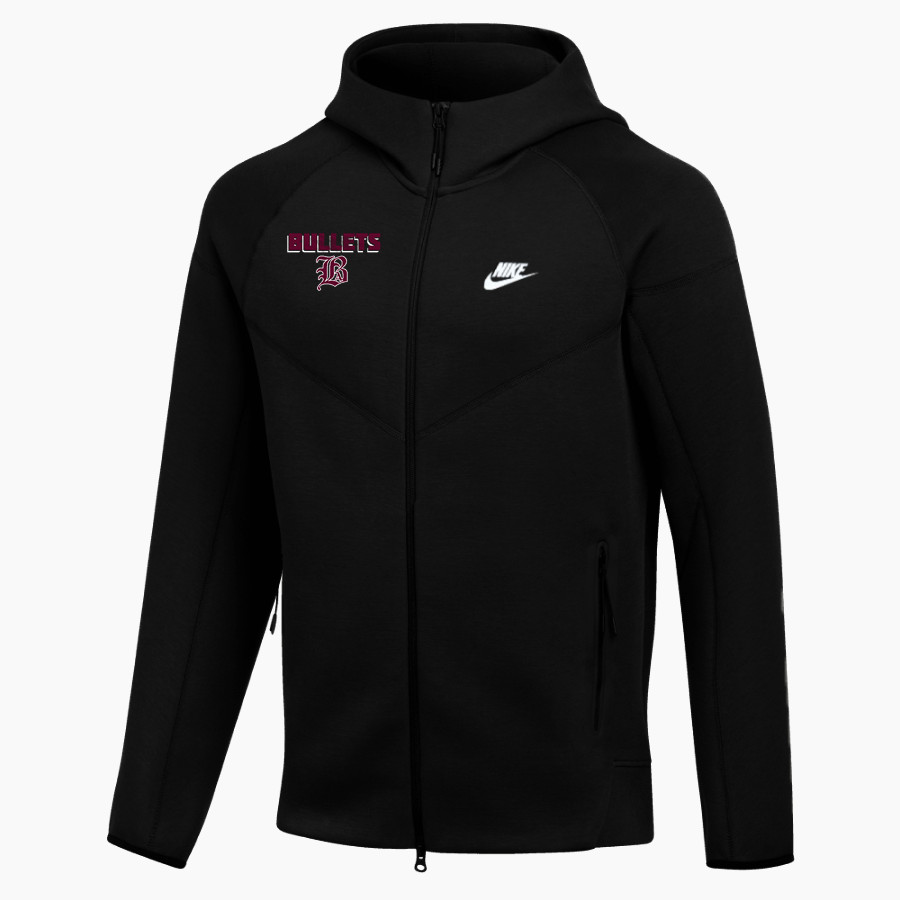 BELLOWS FREE ACADEMY BULLETS <span class="pdp-name-mascot">BELLOWS FREE ACADEMY BULLETS</span> Nike Men's Tech Fleece Full-Zip Hoodie