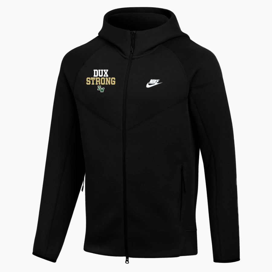 ZEELAND WEST HIGH SCHOOL Athletics <span class="pdp-name-mascot">ZEELAND WEST DUX</span> Nike Men's Tech Fleece Full-Zip Hoodie