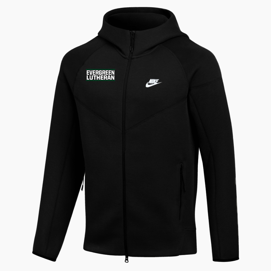 Evergreen Lutheran Eagles Nike Men's Tech Fleece Full-Zip Hoodie