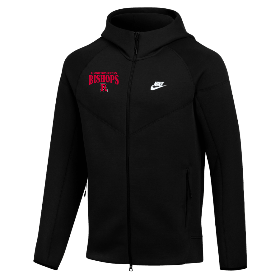 BISHOP ROSECRANS HIGH SCHOOL BISHOPS <span class="pdp-name-mascot">BISHOP ROSECRANS BISHOPS</span> Nike Men's Tech Fleece Full-Zip Hoodie