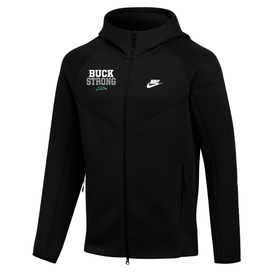 PINE RIVER HIGH SCHOOL BUCKS <span class="pdp-name-mascot">PINE RIVER BUCKS</span> Nike Men's Tech Fleece Full-Zip Hoodie