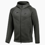 Pleasanton Middle School Panthers <span class="pdp-name-mascot">Pleasanton Panthers</span> Nike Men's Tech Fleece Full-Zip Hoodie Front Thumbnail