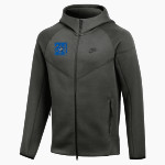 MacArthur Elementary Mustangs Nike Men's Tech Fleece Full-Zip Hoodie Front Thumbnail