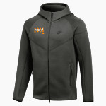 Flatirons Bison <span class="pdp-name-mascot">Flatirons Bison</span> Nike Men's Tech Fleece Full-Zip Hoodie Front Thumbnail