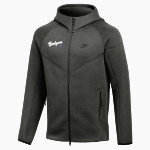 Spring Hill Badgers <span class="pdp-name-mascot">Spring Hill Badgers</span> Nike Men's Tech Fleece Full-Zip Hoodie Front Thumbnail