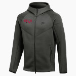 California University of Pennsylvania Nike Men's Tech Fleece Full-Zip Hoodie Front Thumbnail