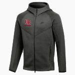 Unity Braxton Jaguars Nike Men's Tech Fleece Full-Zip Hoodie Front Thumbnail