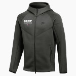 Centenary Gents <span class="pdp-name-mascot">Centenary Gents</span> Nike Men's Tech Fleece Full-Zip Hoodie Front Thumbnail
