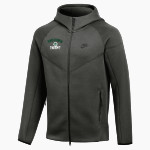 Pine Cobble Pine Cobble Nike Men's Tech Fleece Full-Zip Hoodie Front Thumbnail