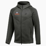 Johnson Atom Smashers <span class="pdp-name-mascot">Sol C. Johnson Atom Smashers</span> Nike Men's Tech Fleece Full-Zip Hoodie Front Thumbnail