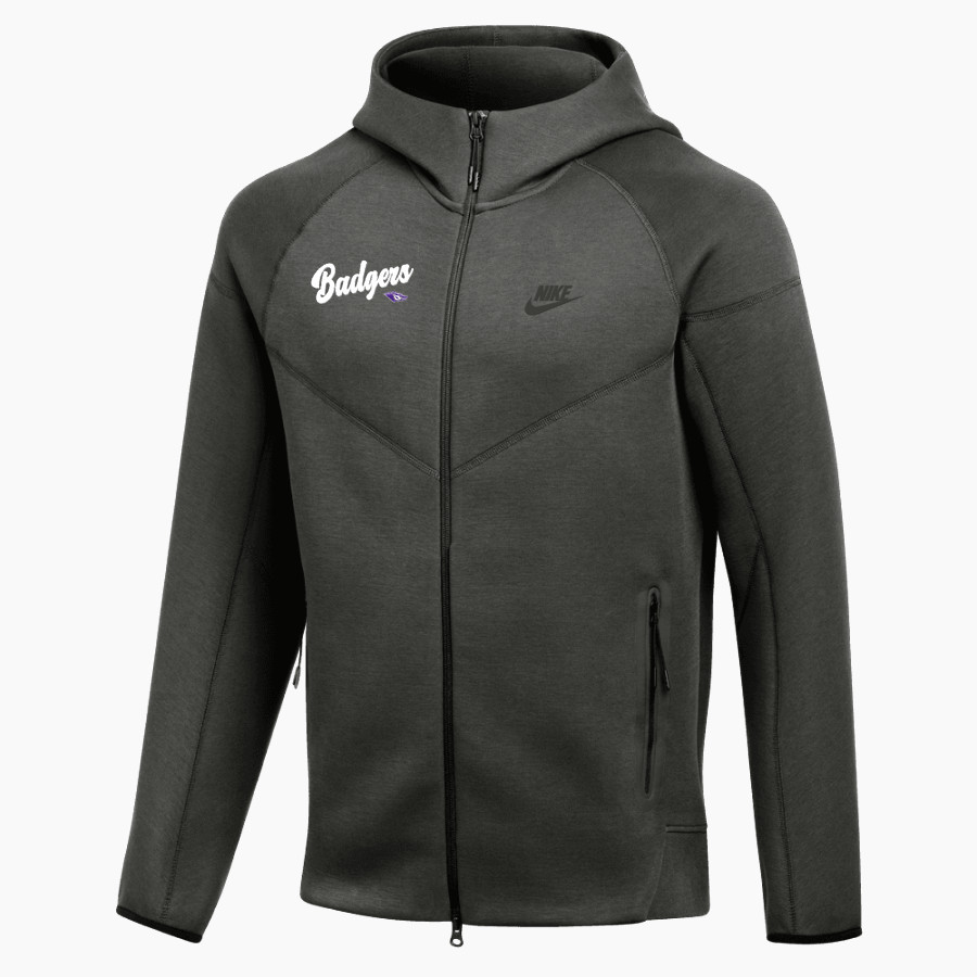 Spring Hill Badgers <span class="pdp-name-mascot">Spring Hill Badgers</span> Nike Men's Tech Fleece Full-Zip Hoodie