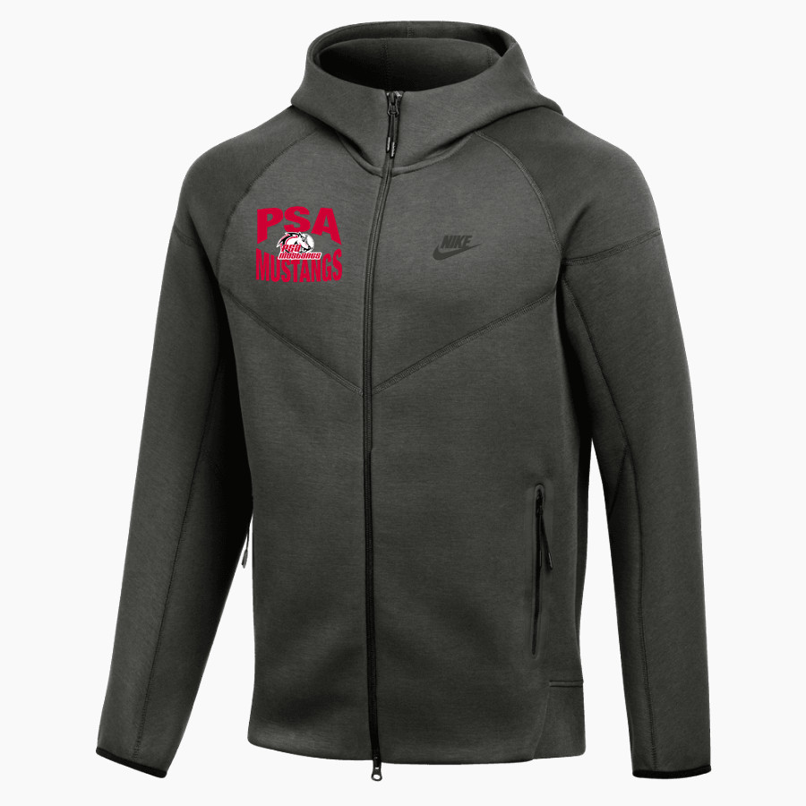 PSA Mustangs official sideline store Nike Men's Tech Fleece Full-Zip Hoodie