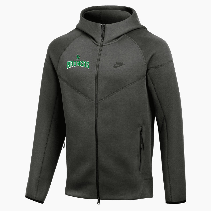 Blackfoot Broncos Nike Men's Tech Fleece Full-Zip Hoodie
