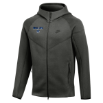 Barker Wolves <span class="pdp-name-mascot">Barker Wolves</span> Nike Men's Tech Fleece Full-Zip Hoodie Front Thumbnail