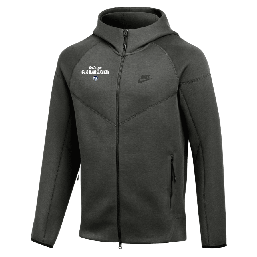 Grand Traverse Academy Mustangs <span class="pdp-name-mascot">Grand Traverse Academy Mustangs</span> Nike Men's Tech Fleece Full-Zip Hoodie