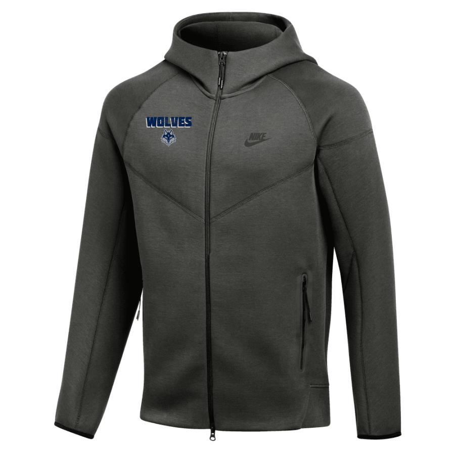 Barker Wolves <span class="pdp-name-mascot">Barker Wolves</span> Nike Men's Tech Fleece Full-Zip Hoodie