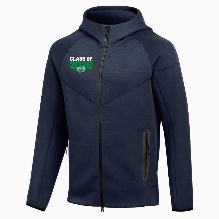 Notre Dame College Prep The Official Online Store <span class="pdp-name-mascot">Notre Dame Dons</span> Nike Men's Tech Fleece Full-Zip Hoodie