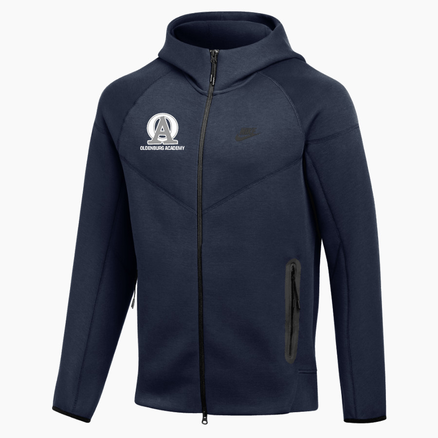 OLDENBURG ACADEMY TWISTERS <span class="pdp-name-mascot">OLDENBURG ACADEMY TWISTERS</span> Nike Men's Tech Fleece Full-Zip Hoodie