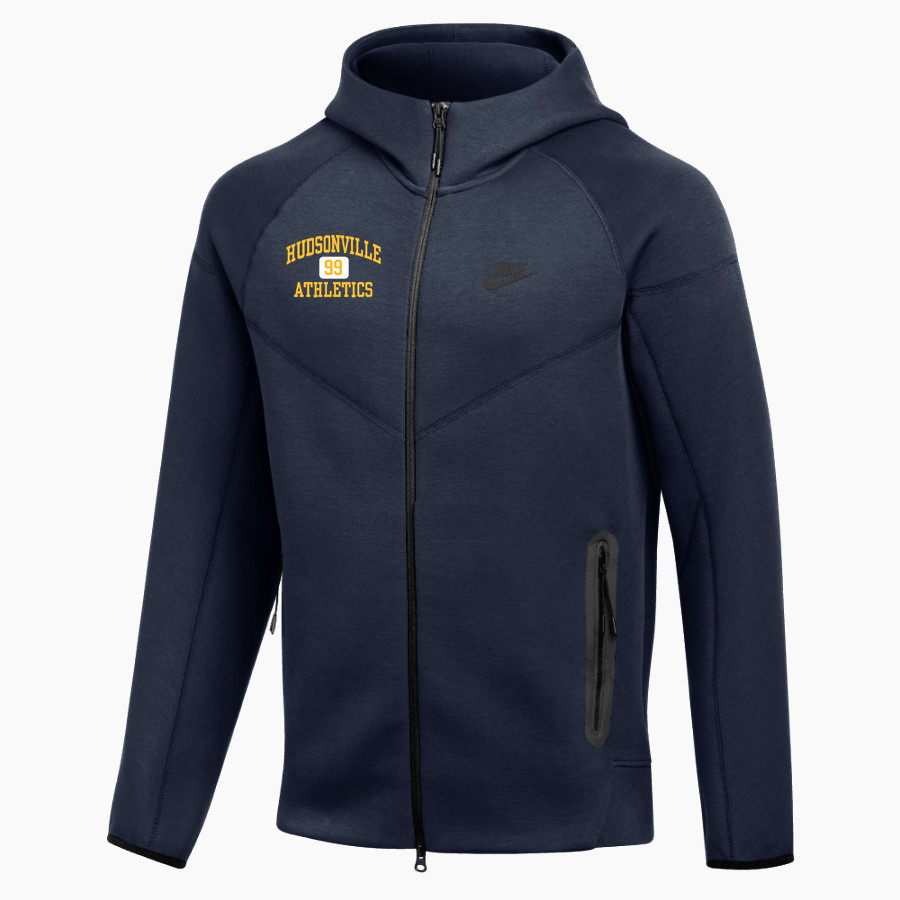 HUDSONVILLE HIGH SCHOOL EAGLES <span class="pdp-name-mascot">HUDSONVILLE EAGLES</span> Nike Men's Tech Fleece Full-Zip Hoodie