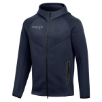 Madison College WolfPack <span class="pdp-name-mascot">Madison College Athletics WolfPack</span> Nike Men's Tech Fleece Full-Zip Hoodie Front Thumbnail