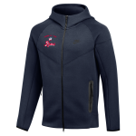 Bluefield University Sideline Store <span class="pdp-name-mascot">Bluefield University</span> Nike Men's Tech Fleece Full-Zip Hoodie Front Thumbnail