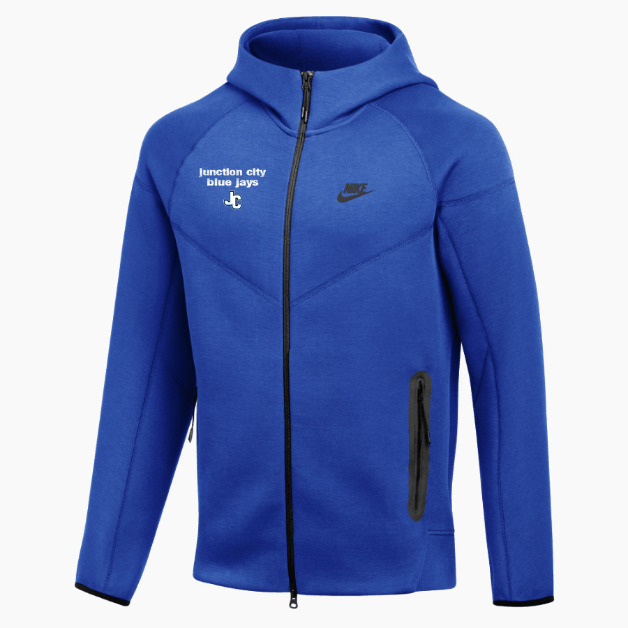 Junction City Blue Jays Nike Men's Tech Fleece Full-Zip Hoodie
