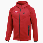 Erie Kats <span class="pdp-name-mascot">ERIE COMMUNITY COLLEGE Kats</span> Nike Men's Tech Fleece Full-Zip Hoodie Front Thumbnail