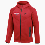 CROW HIGH SCHOOL Cougars Online Store <span class="pdp-name-mascot">CROW COUGARS</span> Nike Men's Tech Fleece Full-Zip Hoodie Front Thumbnail