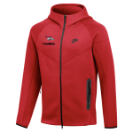 Fishers Chargers <span class="pdp-name-mascot">Fishers Chargers</span> Nike Men's Tech Fleece Full-Zip Hoodie Front Thumbnail