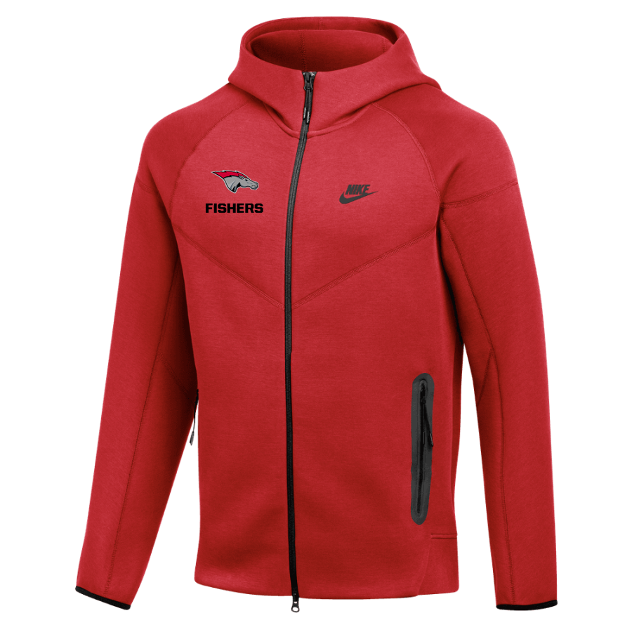 Fishers Chargers <span class="pdp-name-mascot">Fishers Chargers</span> Nike Men's Tech Fleece Full-Zip Hoodie