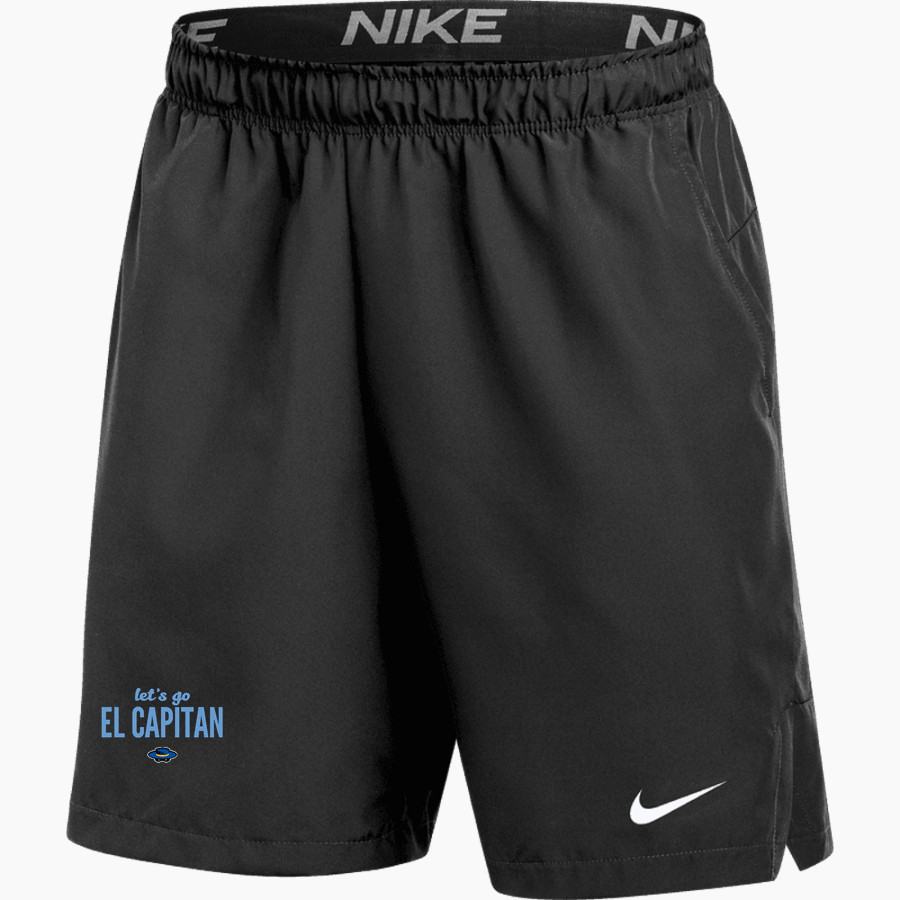 EL CAPITAN HIGH SCHOOL GAUCHOS <span class="pdp-name-mascot">EL CAPITAN GAUCHOS</span> Nike Men's Flex 7" Woven Pocketed Short