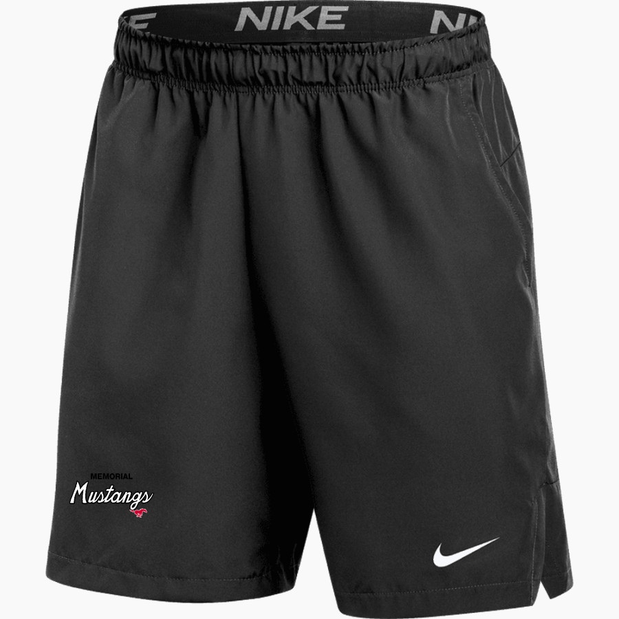 MEMORIAL HIGH SCHOOL MUSTANGS <span class="pdp-name-mascot">MEMORIAL MUSTANGS</span> Nike Men's Flex 7" Woven Pocketed Short