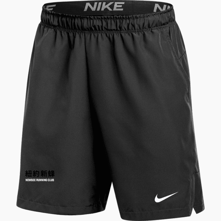 NewBee Running Club NewBee Running Club <span class="pdp-name-mascot">NewBee Running Club</span> Nike Men's Flex 7" Woven Pocketed Short