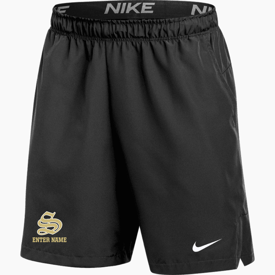 E E SMITH HIGH SCHOOL GOLDEN BULLS <span class="pdp-name-mascot">E E SMITH GOLDEN BULLS</span> Nike Men's Flex 7" Woven Pocketed Short